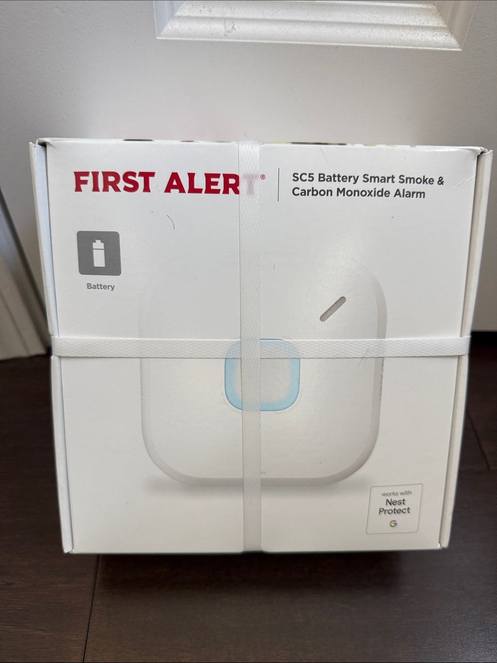 First Alert SC5 Battery Smart Smoke & Carbon Monoxide Alarm